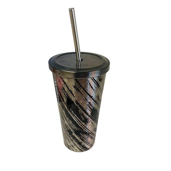 Stainless Steel Insulated Tumbler With Lid Straw 16 oz - Picture 6 of 7